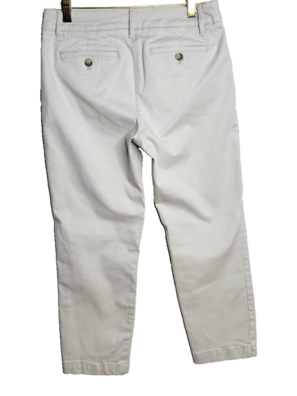 Tommy Bahama Women's Ankle Pants Size 6 Live the Island Life Khaki Mid Rise - Picture 2 of 8